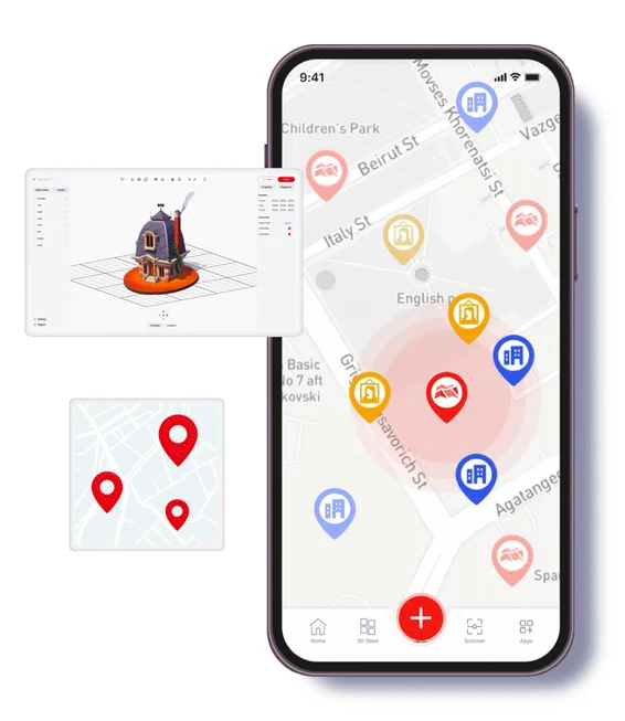 Location-based AR